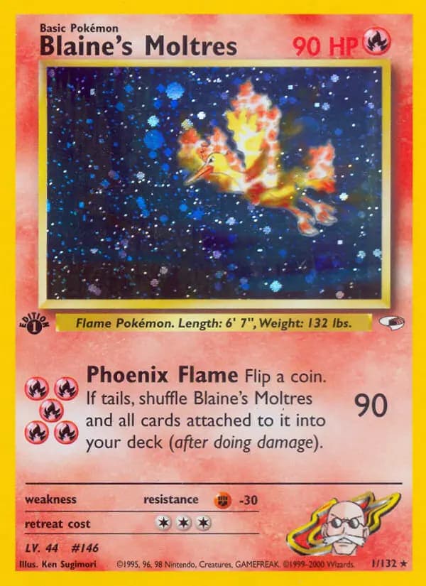 Blaine's Moltres #1 — Gym Heroes