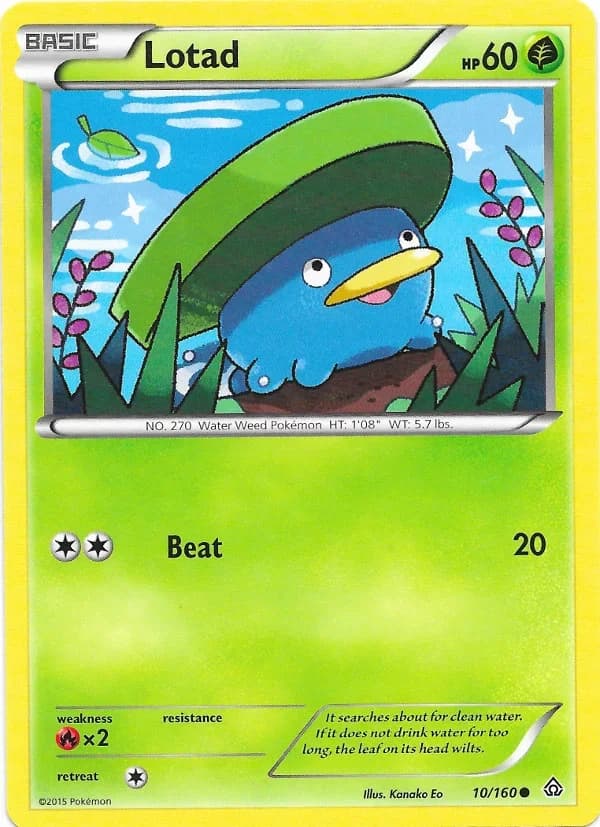 Lotad #2 — 2015 McDonald's Collection