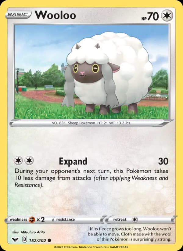 Wooloo #152 — Sword & Shield