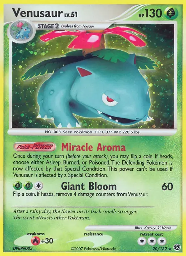 Venusaur #20 — Secret Wonders