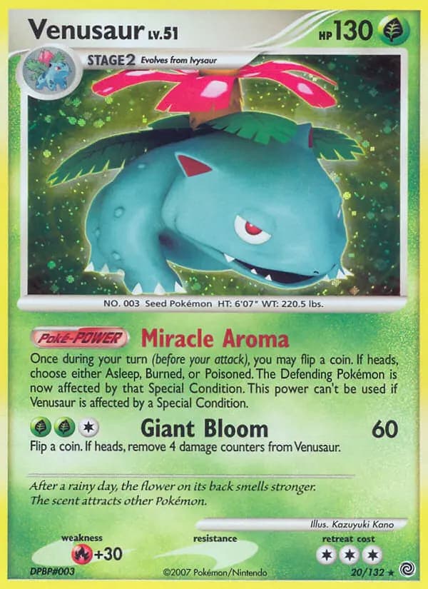 Venusaur #20 — Secret Wonders