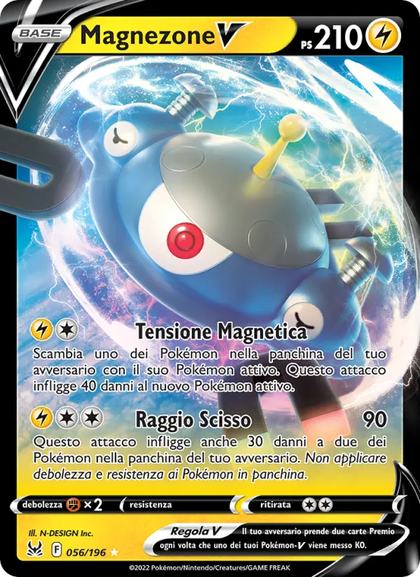 Carte Pokémon Magnézone V #056 — Origine Perdue