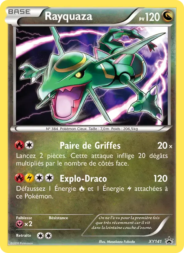Carte Pokémon Rayquaza #XY141 — Promos X&Y