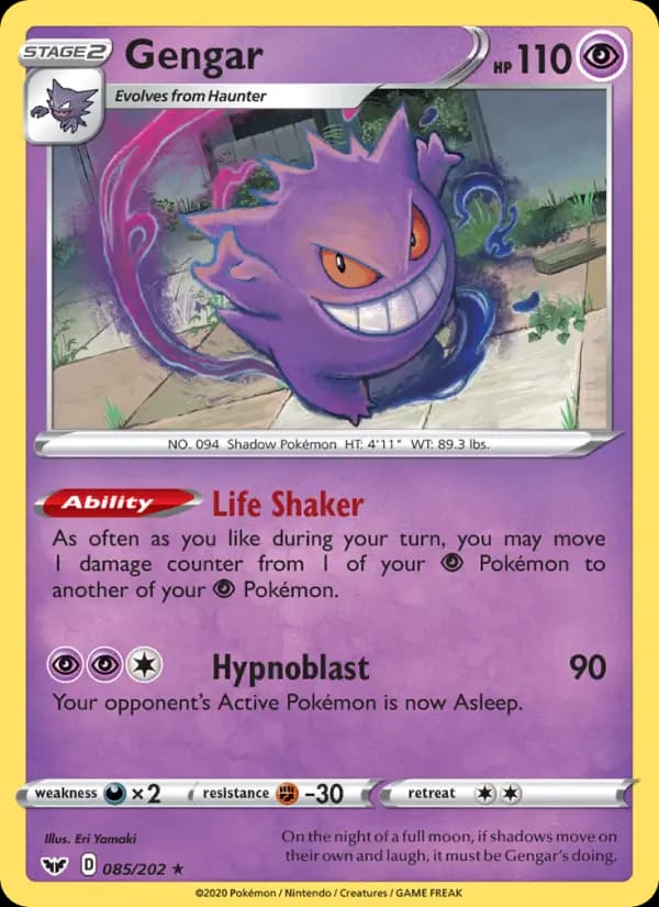 Gengar #85 — Sword & Shield