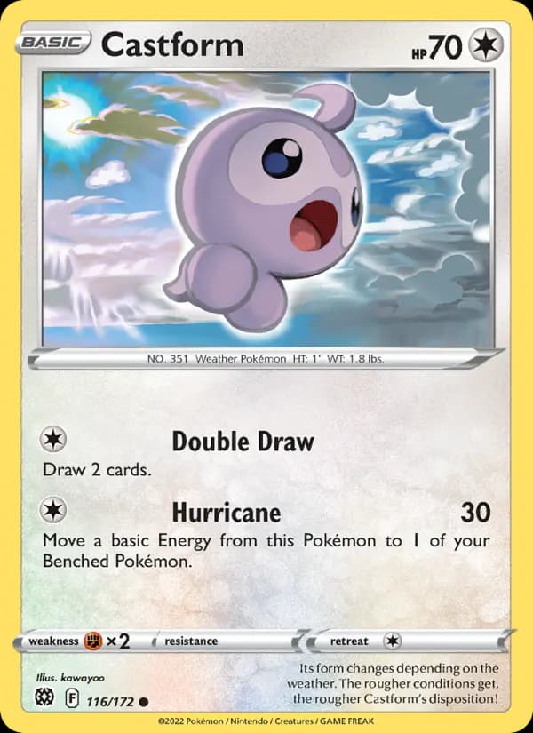 Castform #116 — Brilliant Stars