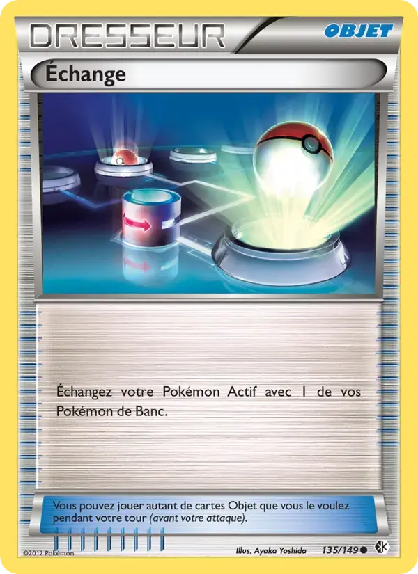 Carte Pokémon Échange #135 — Frontières Franchies