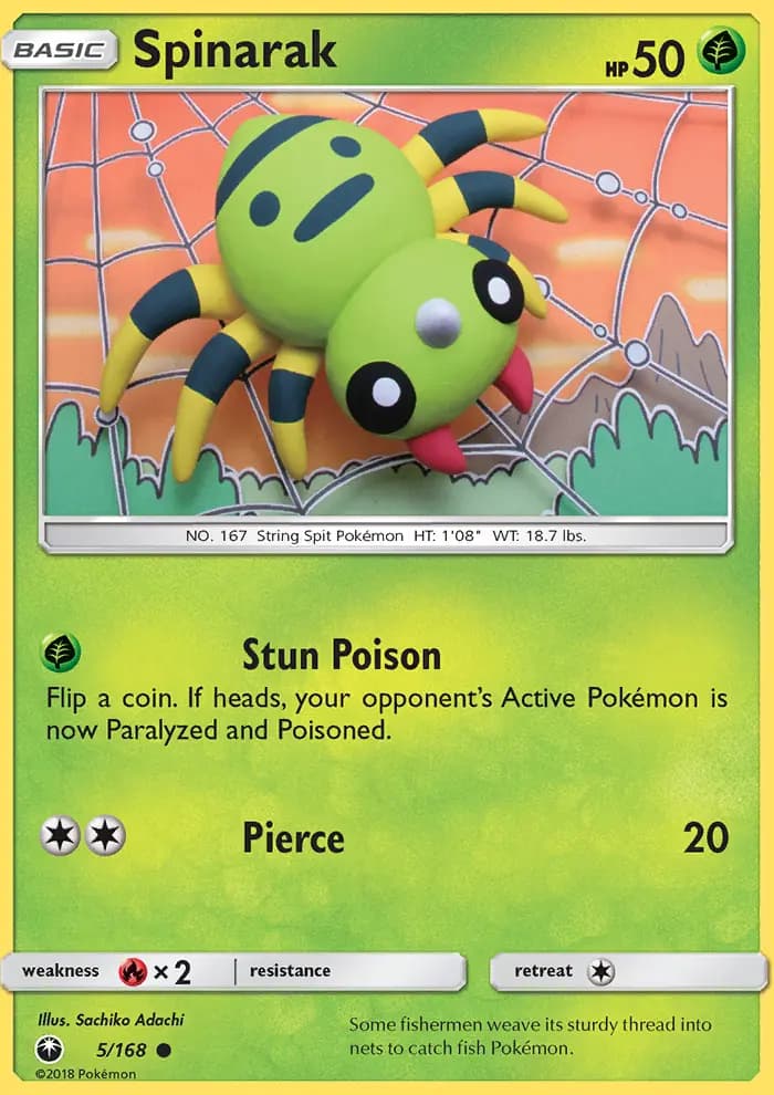 Spinarak #5 — Celestial Storm