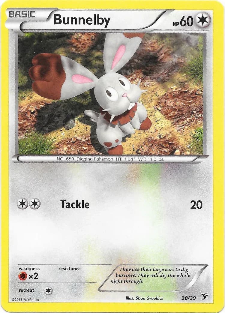 Bunnelby #10 — 2014 McDonald's Collection