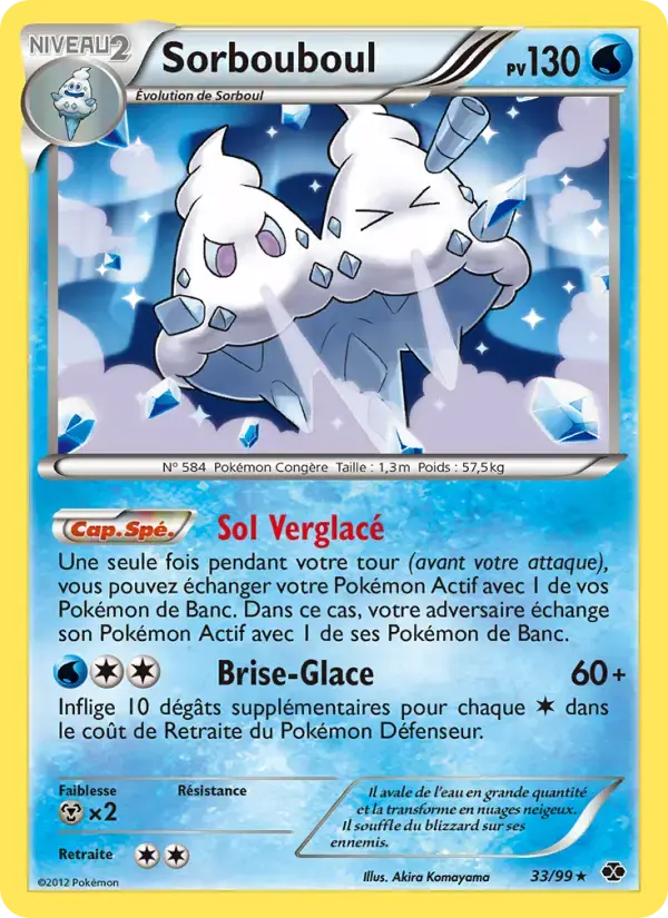 Carte Pokémon Sorbouboul #33 — Destinées Futures