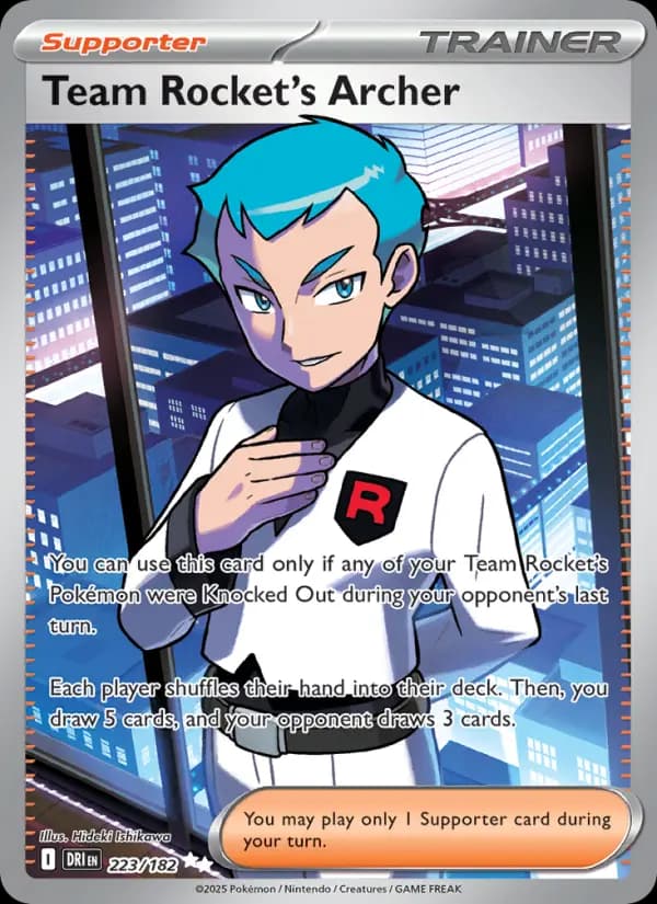 Team Rocket's Archer #223 — Destined Rivals