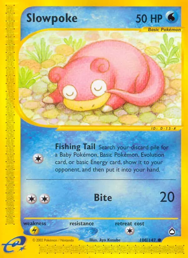 Slowpoke #108 — Aquapolis