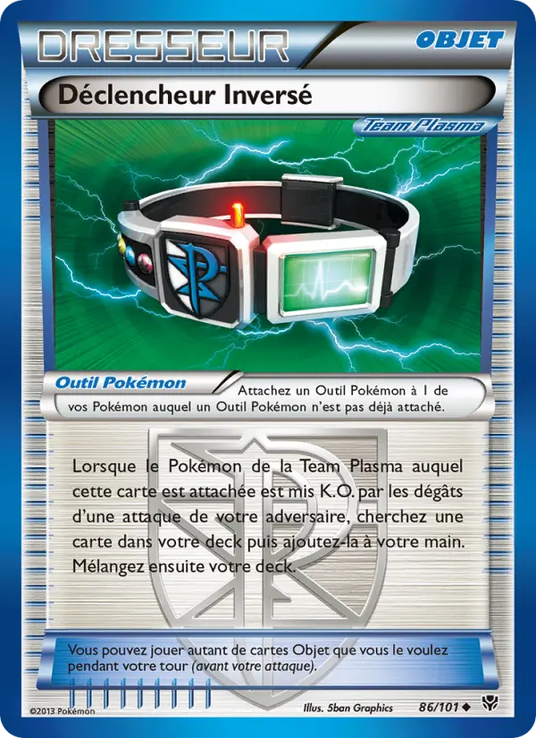 Carte Pokémon Déclencheur Inversé #86 — Explosion Plasma