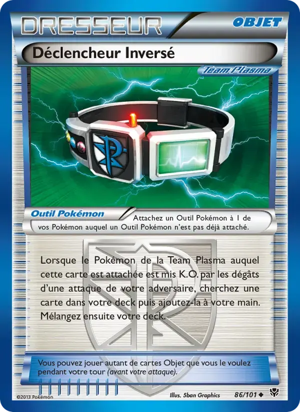 Carte Pokémon Déclencheur Inversé #86 — Explosion Plasma