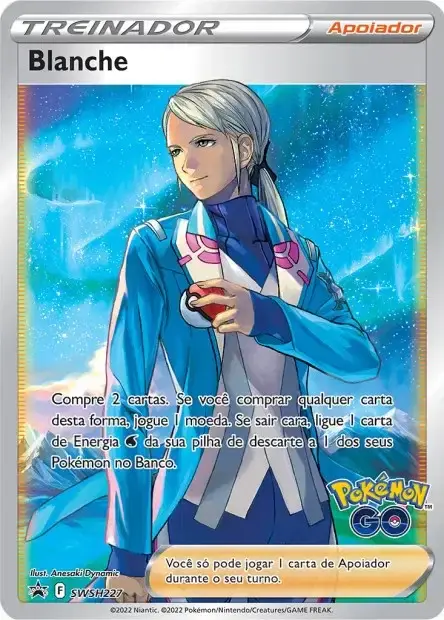 Carte Pokémon Capitaine d'équipe Blanche #SWSH227 — Jumbo