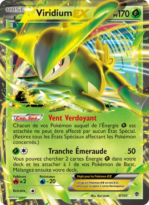 Carte Pokémon Viridium EX #9 — Explosion Plasma