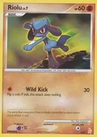 Riolu #6 — DP Trainer Kit (Lucario)