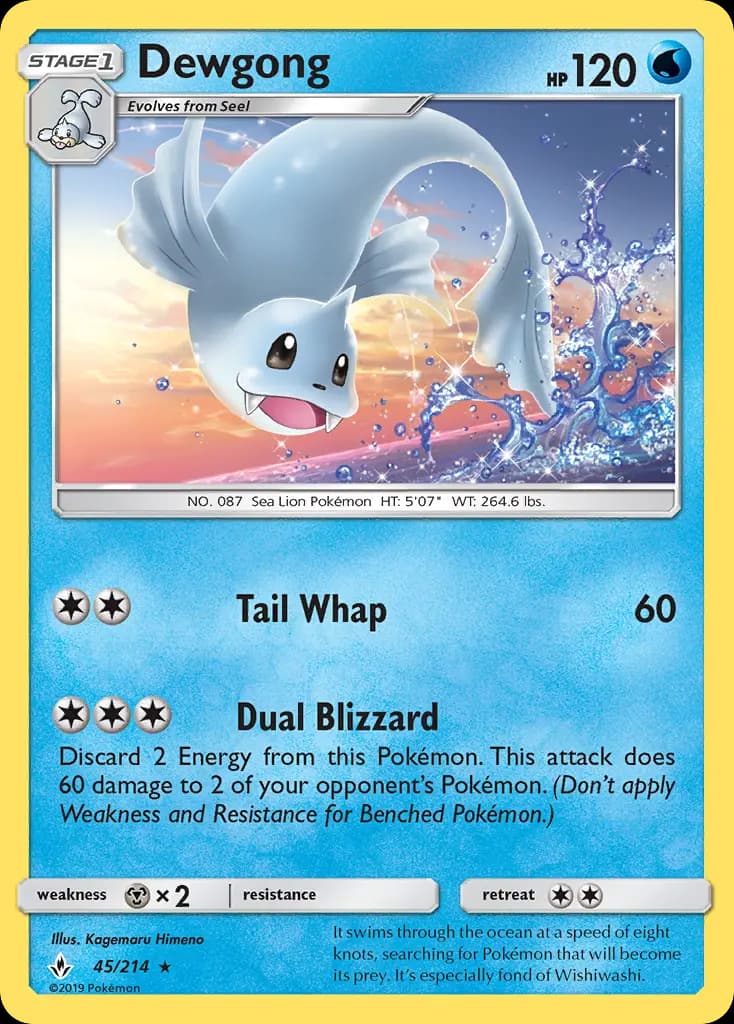 Dewgong #45 — Unbroken Bonds