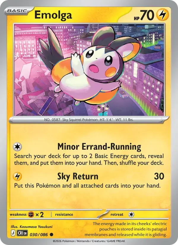 Emolga #030 — Chaos Rising