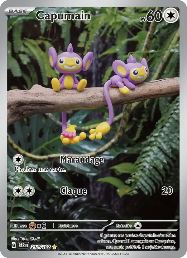Carte Pokémon Capumain #211 — Faille Paradoxe