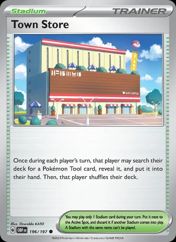 Town Store #196 — Obsidian Flames