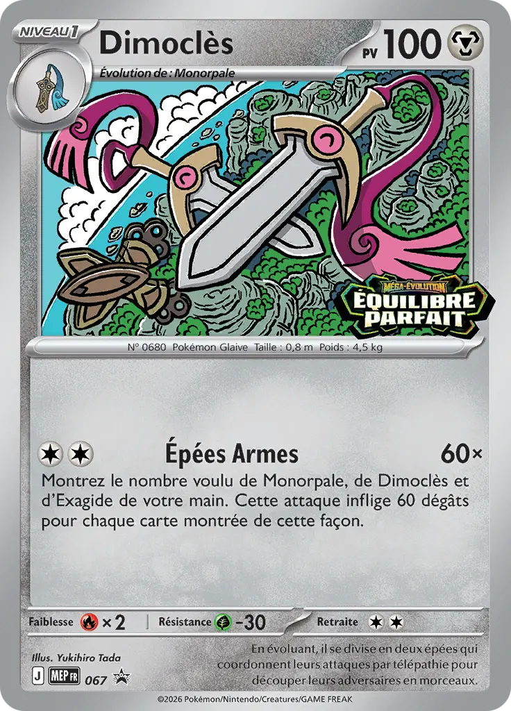 Carte Pokémon Dimoclès #067 — Promos Méga-Évolution