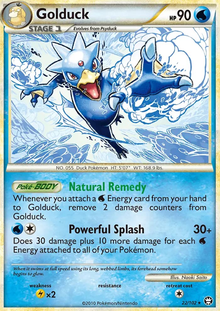 Golduck #22 — Triumphant
