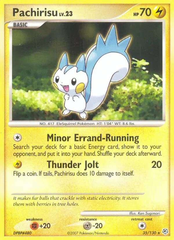 Pachirisu #35 — Diamond & Pearl