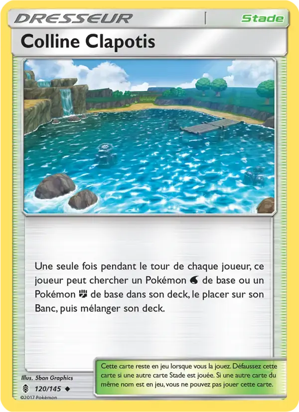 Carte Pokémon Colline Clapotis #120 — Gardiens Ascendants