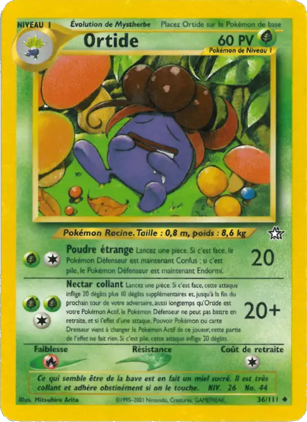 Carte Pokémon Ortide #36 — Neo Genesis