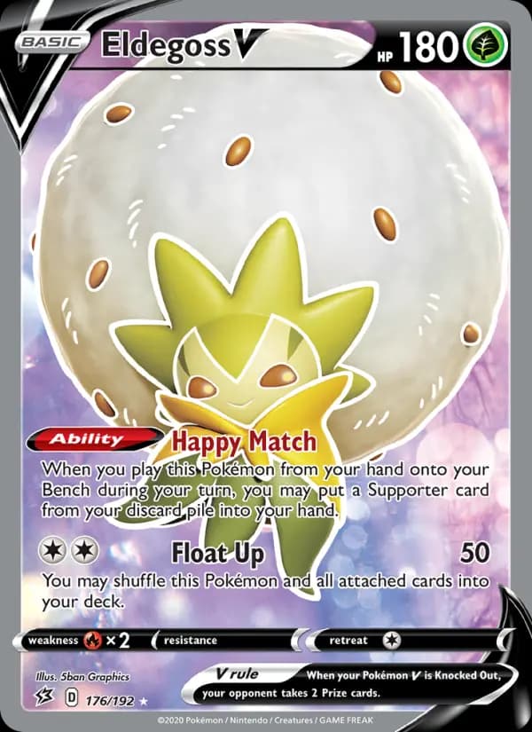 Eldegoss V #176 — Rebel Clash