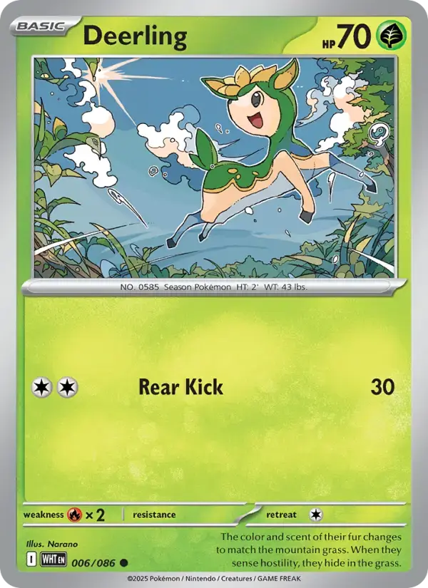 Deerling #006 — White Flare