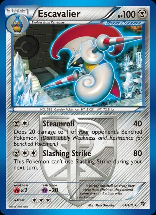 Escavalier #61 — Plasma Blast