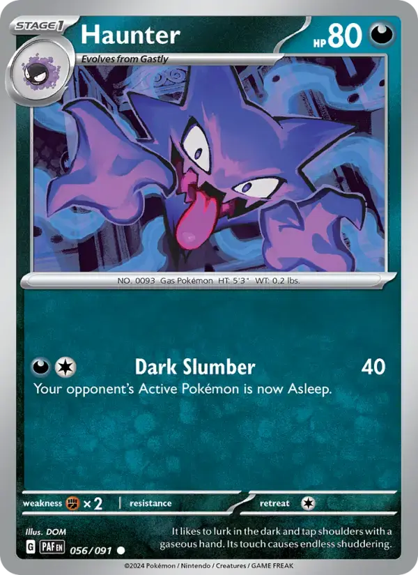 Haunter #056 — Paldean Fates