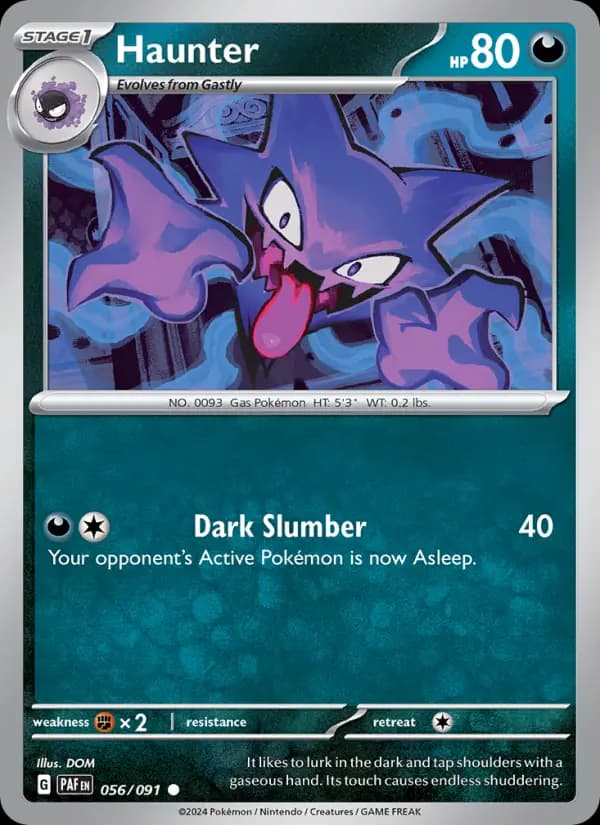 Haunter #056 — Paldean Fates