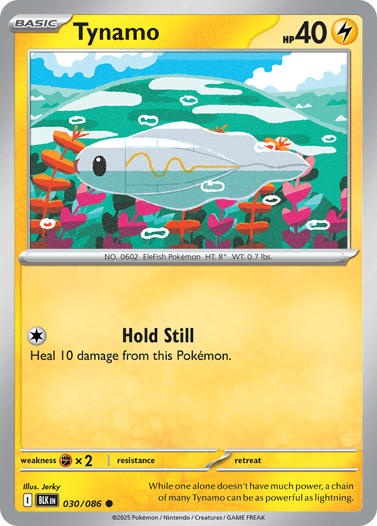 Carte Pokémon Anchwatt #030 — Foudre Noire