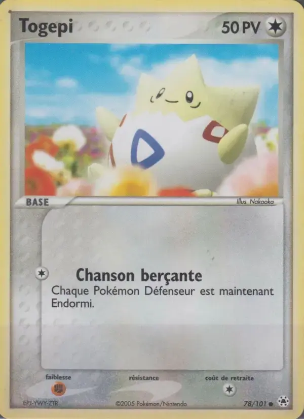 Carte Pokémon Togepi #78 — Légendes Oubliées