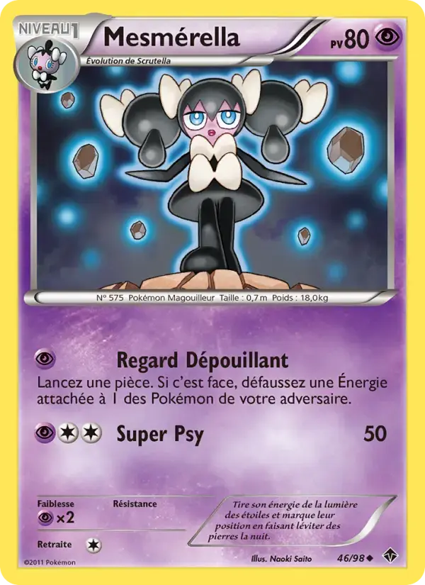 Carte Pokémon Mesmérella #46 — Pouvoirs Émergents