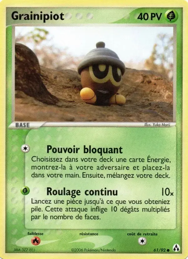 Carte Pokémon Grainipiot #61 — Créateurs de Légendes