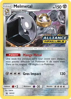 Carte Pokémon Melmetal #SM181 — Promos Soleil et Lune