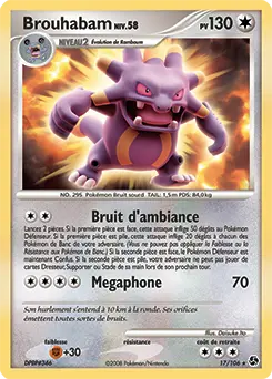 Carte Pokémon Brouhabam #17 — Duels au Sommet