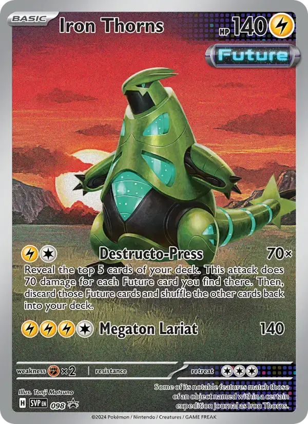 Iron Thorns #098 — Scarlet & Violet Promos