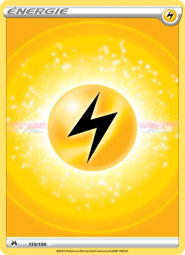 Carte Pokémon Énergie Électrique #155 — Zénith Suprême