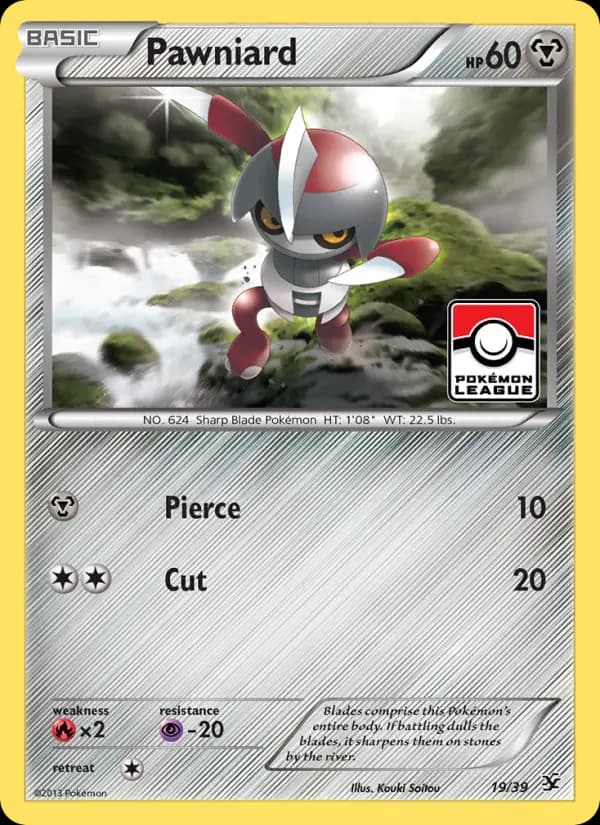 Pawniard #19 — Kalos Starter Set