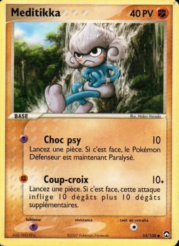 Carte Pokémon Meditikka #55 — Gardiens du Pouvoir