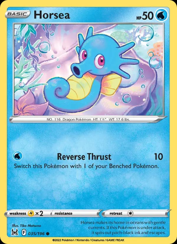 Horsea #035 — Lost Origin