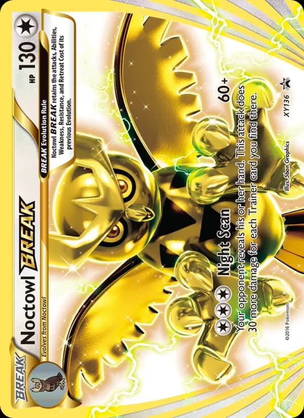 Noctowl BREAK #XY136 — XY Promos