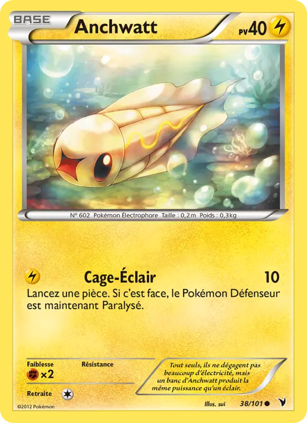 Carte Pokémon Anchwatt #38 — Nobles Victoires