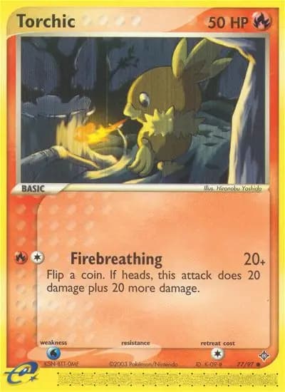 Torchic #77 — Dragon