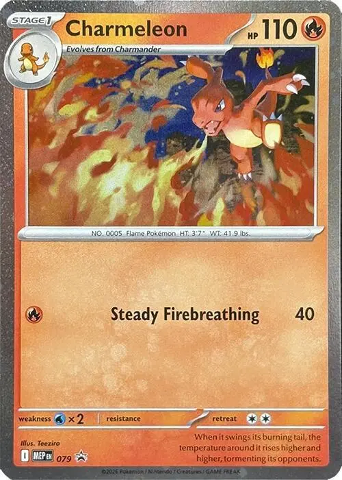 Charmeleon #079 — Mega Evolution Promos
