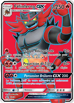 Carte Pokémon Félinferno GX #SM38 — Promos Soleil et Lune